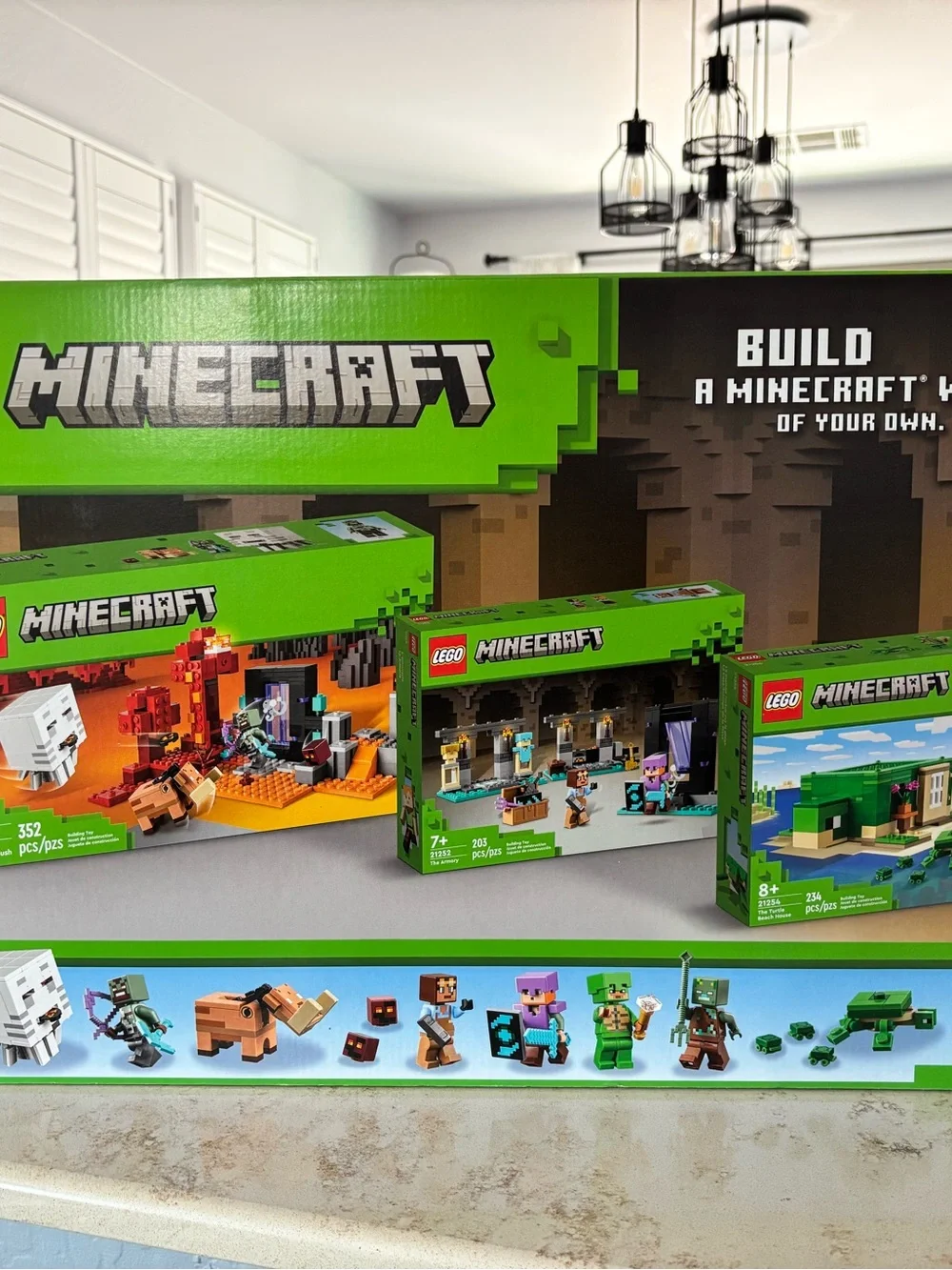 LEGO Minecraft 66807 Minecraft 3-in-1 Gift Set 789 pcs NIP
